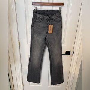 Zadig & Voltaire High Rise Charcoal Jeans